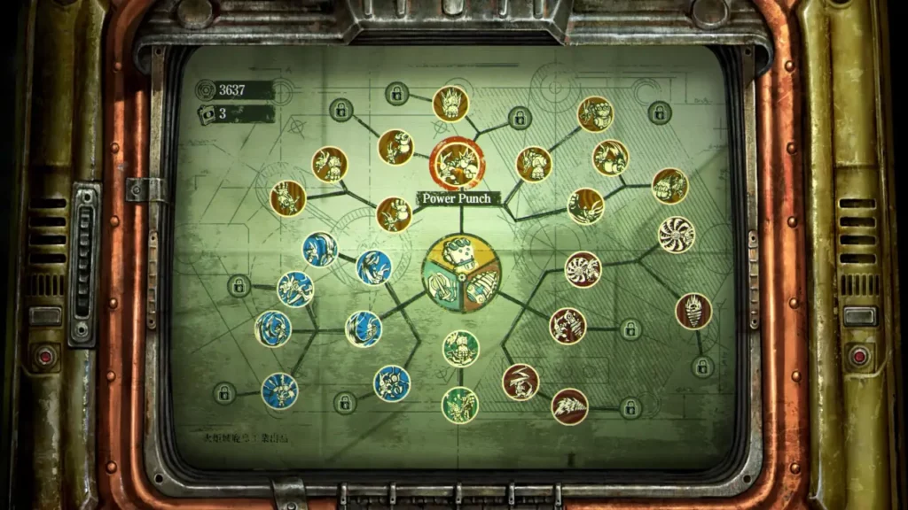 FIST 02 skill tree